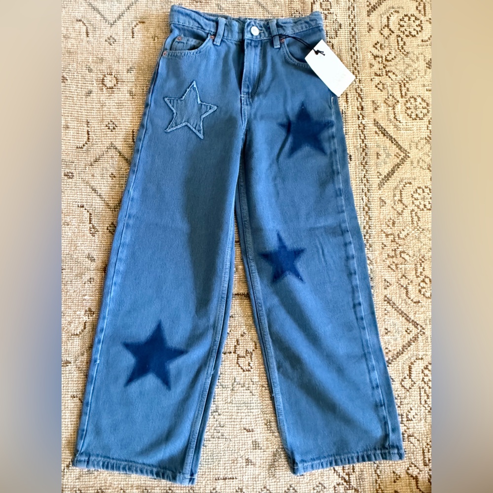 Zara Girls Wide Leg Jeans